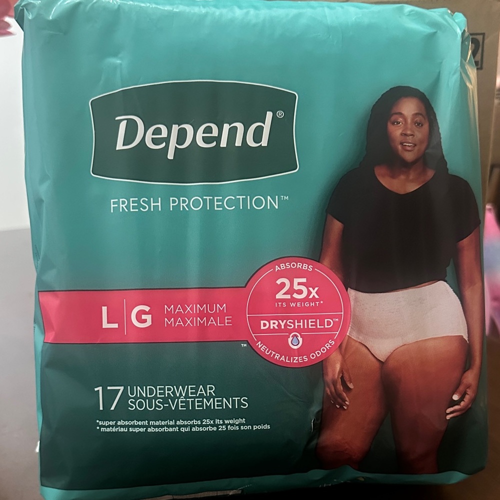 Depend Fresh Protection Underwear